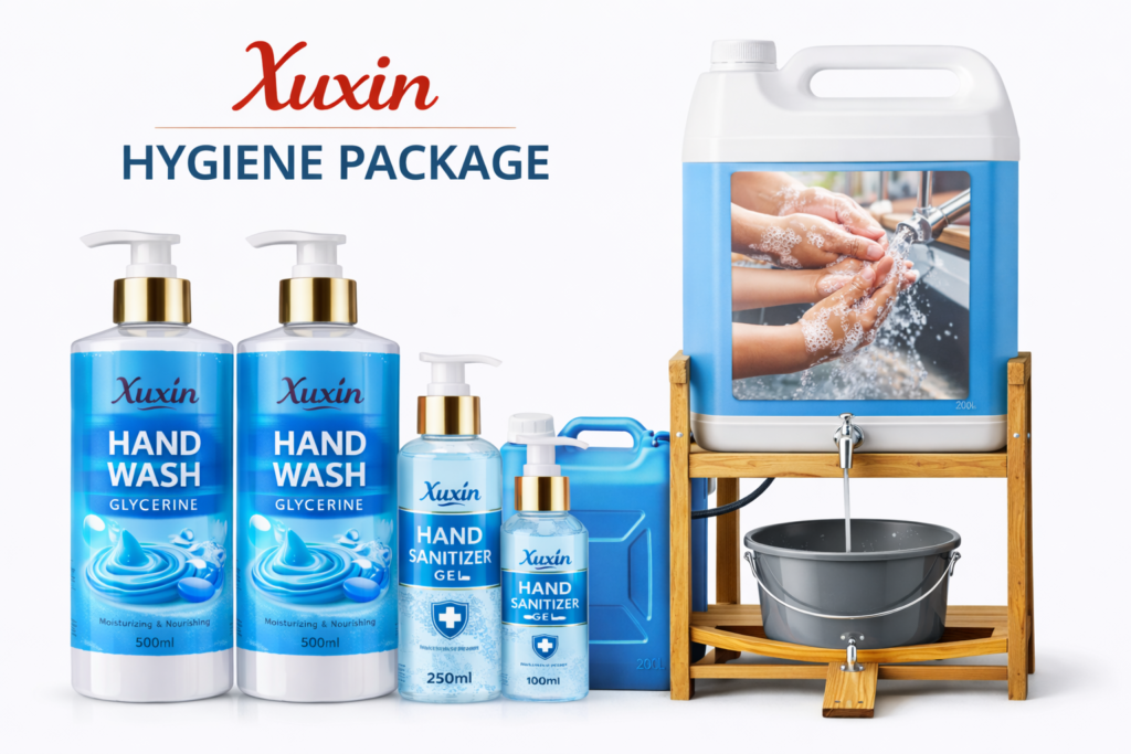 xuxin hand wash package